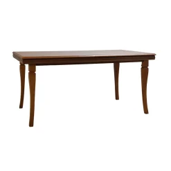 Garnero Arredamenti Tavolo da pranzo allungabile 160/203cm arte povera quercia Kelly Noce Clearance