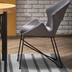 Garnero Arredamenti Tavolo da pranzo allungabile moderno 100/300cm rovere nero Wally Clearance