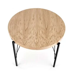 Garnero Arredamenti Tavolo da pranzo allungabile moderno 100/300cm rovere nero Wally Clearance