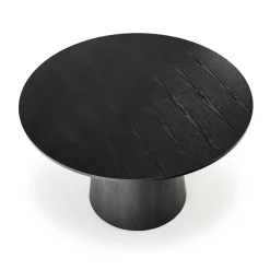 Garnero Arredamenti Tavolo da pranzo rotondo 120x77cm nero Igino Best
