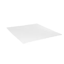 Garnero Arredamenti Topper matrimoniale oversize 180x200cm trapuntato imbottito con elastici bianco Corsica Discount